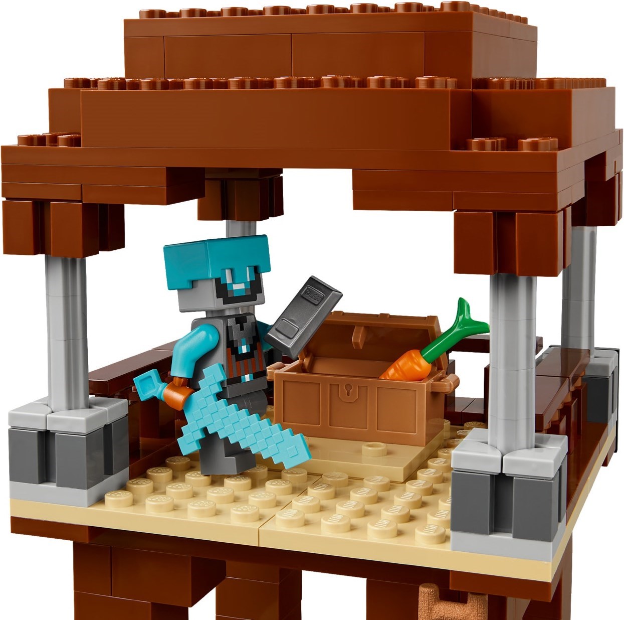 LEGO Minecraft เลโก้ 21278 The Pillager Outpost and Ravager