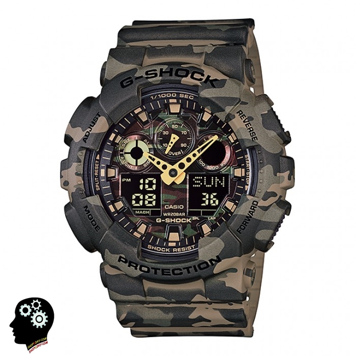 Casio G-Shock ชาย GA-100CM-5ADR