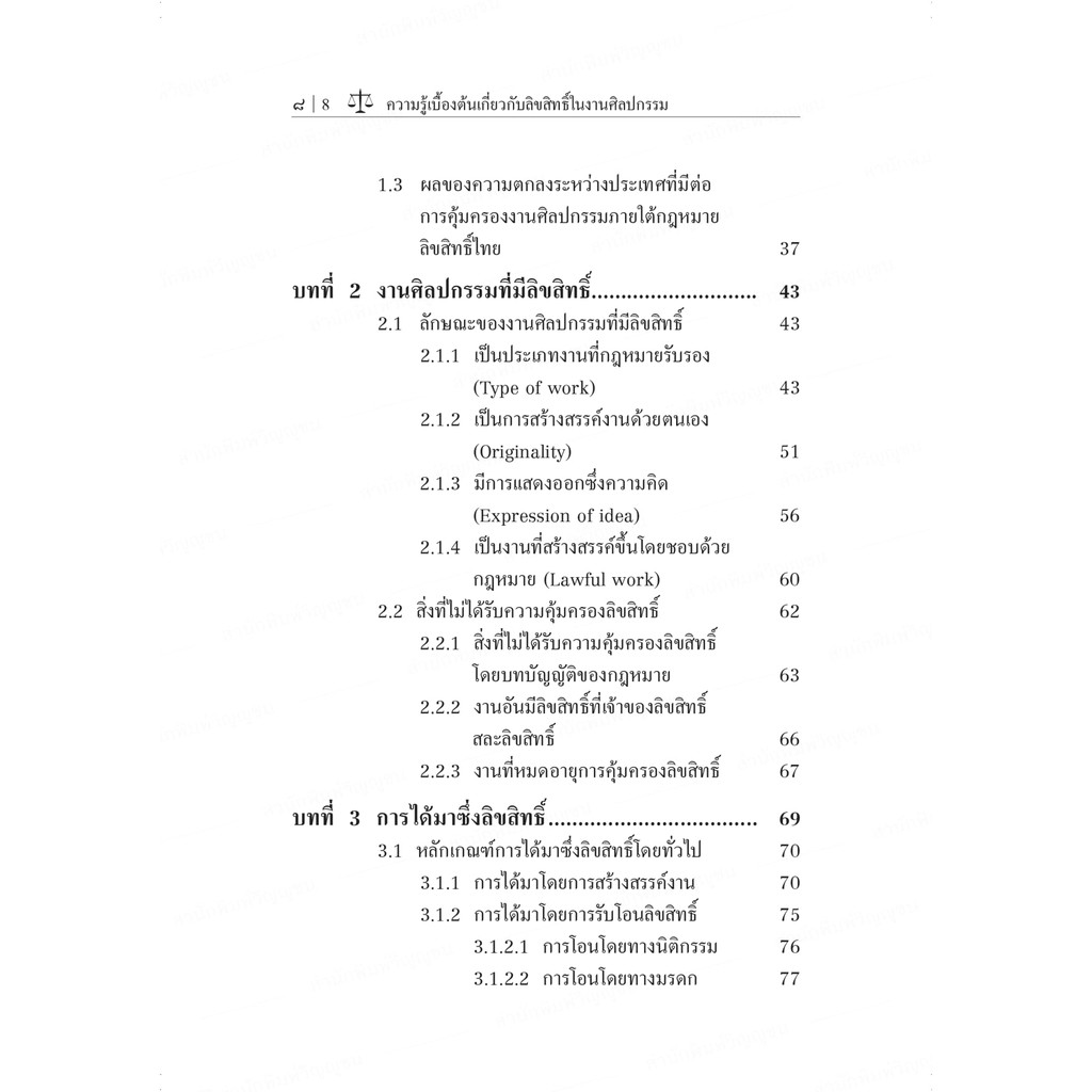 ความรู้เบื้องต้นเกี่ยวกับลิขสิทธิ์ในงานศิลปกรรม (ดร.สิพิม วิวัฒนวัฒนา) ปีที่พิมพ์ : พฤศจิกายน 2564