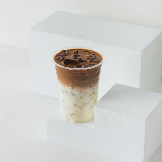 [PET16] แก้วทรงตรง 16 ออนซ์ ปาก 98แก้วสตาร์บัค แก้วPET แก้วไม่พิมพ์ลาย แก้วกาแฟพลาสติก (50ใบ/แถว)