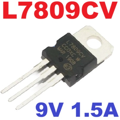 L7809CV Positive Voltage Regulators 9V 1.5A Dual Gauge