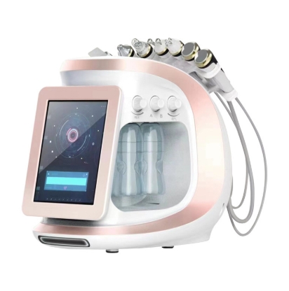 เครื่องมือดูแลผิวแบบครบวงจร Smart Ice Blue รุ่นที่ 2 ฟองขนาดใหญ่ การทำความสะอาดผิวหน้าด้วยไฮโดรเจนและออกซิเจน เครื่องมือความงามฟื้นฟูผิวข้ามพรมแดน