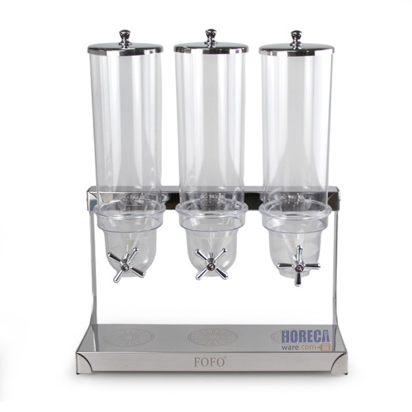 โถใส่ซีเรียลข้าวโอ้ท 3 หัว 201 ตราโฟโฟ้