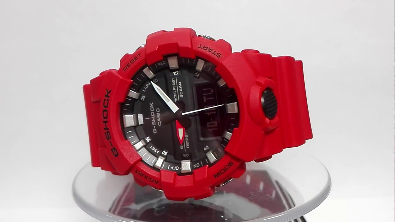 Casio G-shock ชาย GA-800-4ADR (ประกัน CMG)