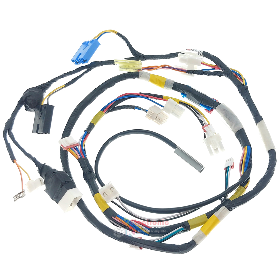 ชุดสายไฟเครื่องซักผ้าSAMSUNG(ซัมซุง) สำหรับรุ่น WA85F5S3QRY/ST/WA10F5S3QRY/ST*อะไหล่แท้*ใช้ได้กับทุกรุ่นที่ระบุไว้_ชุดสายด้านบน