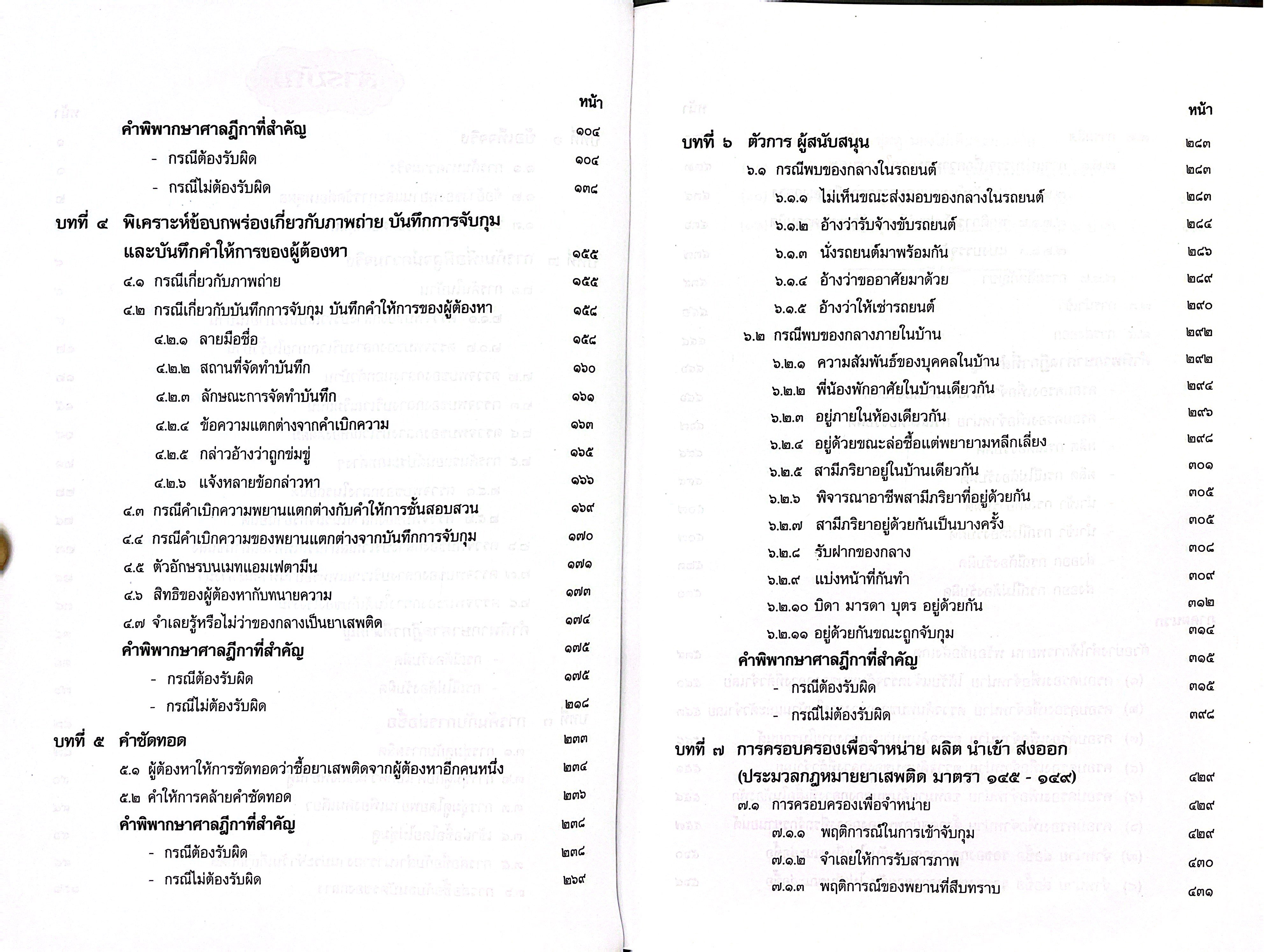 (ห่อปก) การซักประเด็นข้อเท็จจริงคดียาเสพติด เล่ม 1 (สมศักดิ์ เอี่ยมพลับใหญ่)
