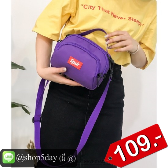 🔥กระเป๋าแฟชั่น สะพายข้าง Supreme No.Spuir-dan