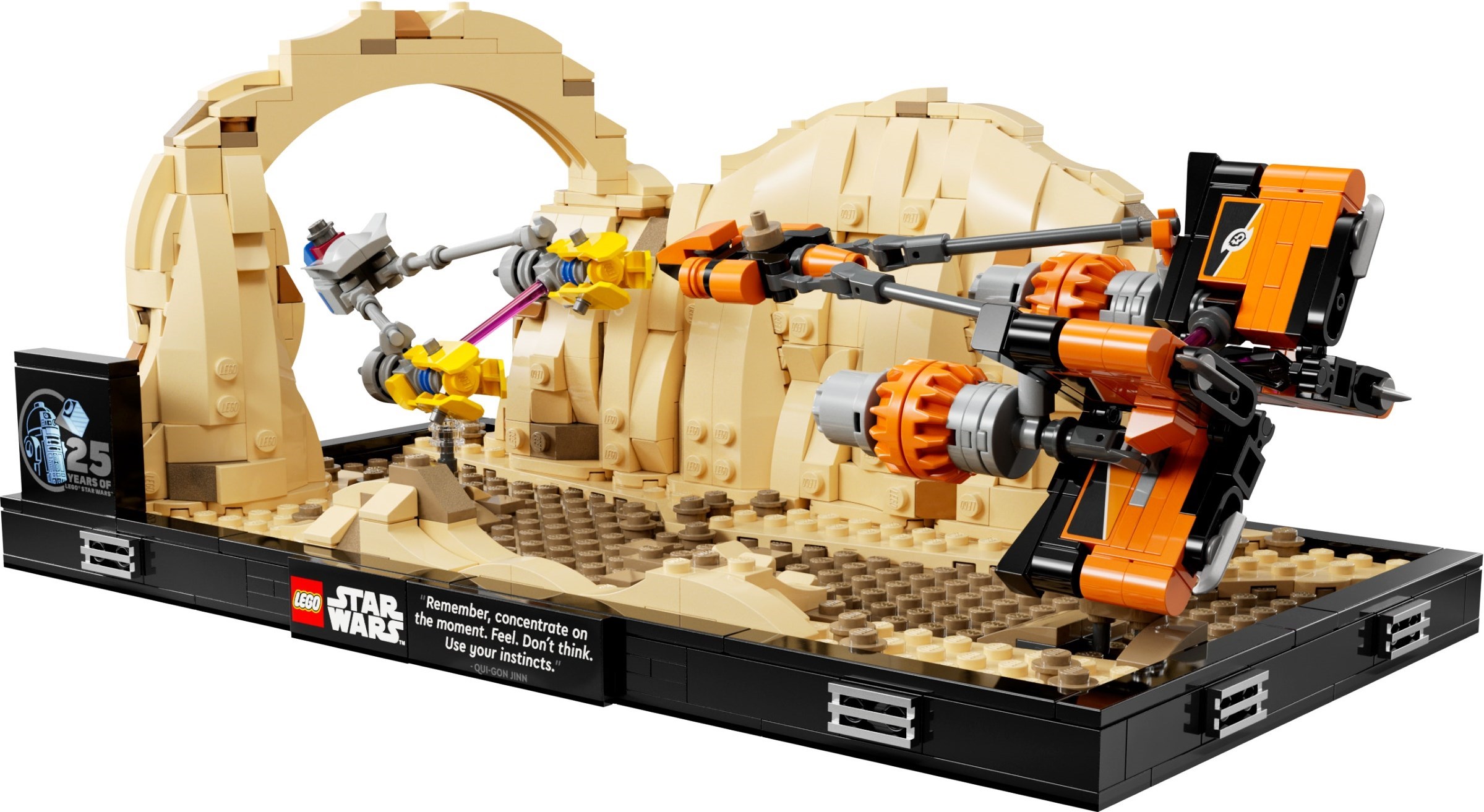 LEGO Star Wars เลโก้ 75380 Mos Espa Podrace Diorama