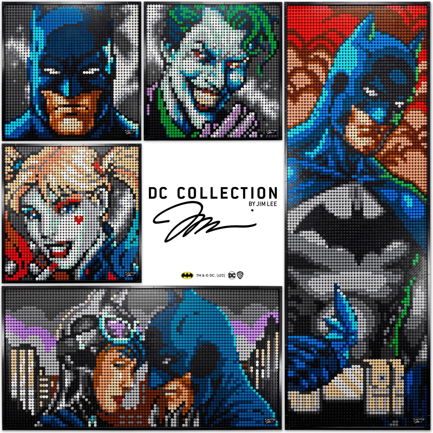 LEGO Art 31205 Jim Lee Batman Collection
