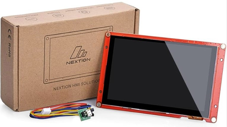 NX8048P050-011R Nextion 5.0 Inch Resistive Touch RGB 65K Color LCD-TFT HMI Display Module Intelligent Series Panel Without Enclosure