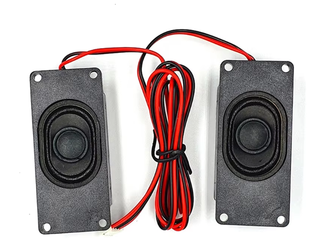 ลำโพง ขนาด 30x70mm. 4 Ohm 3W LCD Panel Speaker Amplifier Audio Frequency Output