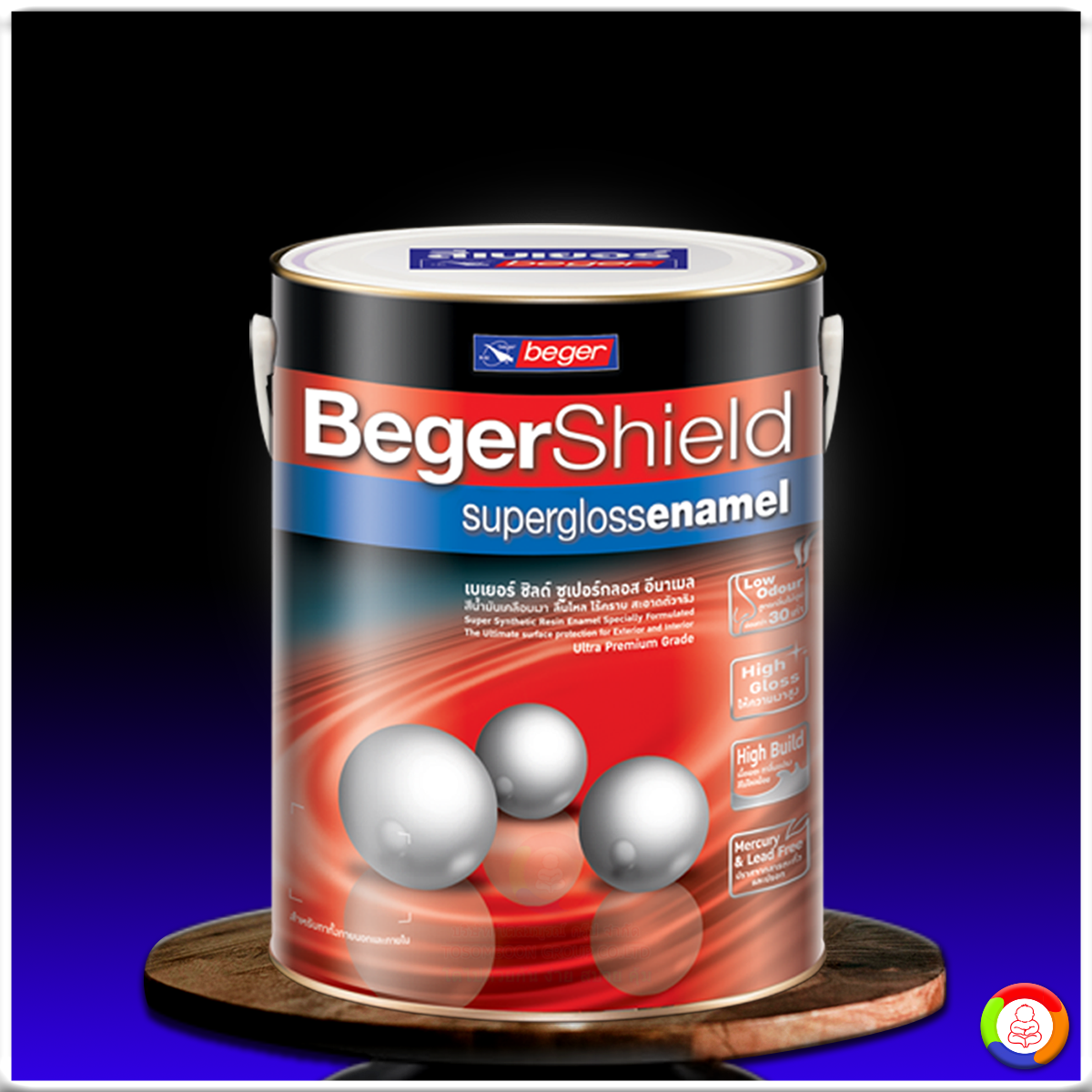 BegerShield Supergloss Enamel เบเยอร์ชิลด์ ซูเปอร์กลอส อีนาเมล