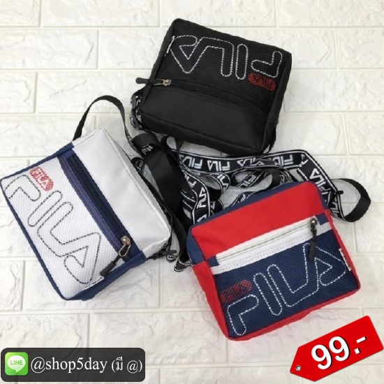 🔥กระเป๋าแฟชั่น สะพายข้าง Fila ฟิล่า No.flla 99-B