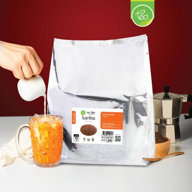[ยกแพ็ค 10 ถุง] ใบชาไทย ผงใบชาไทย ชาโบราณ ชาไทย ออริจินัล พรีเมียม Original Premium Thai Tea บรรจุ 1,500 กรัม (150กรัม x 10 ถุง) ตรา ทีอีเอ
