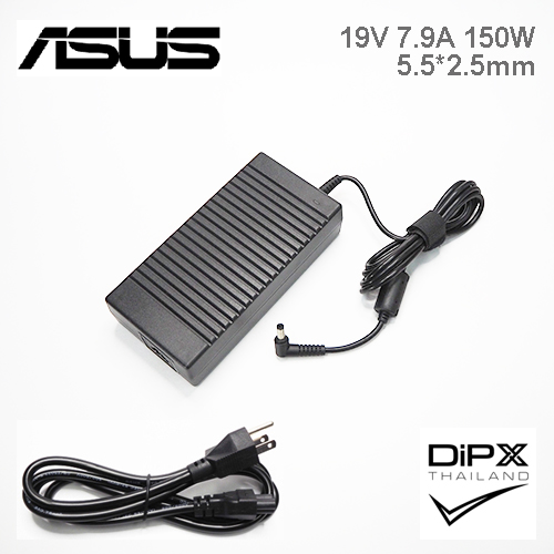 Adapter ASUS 19V 7.9A 150W (5.5x2.5mm) สินค้าใหม่แท้ แถมสายไฟ