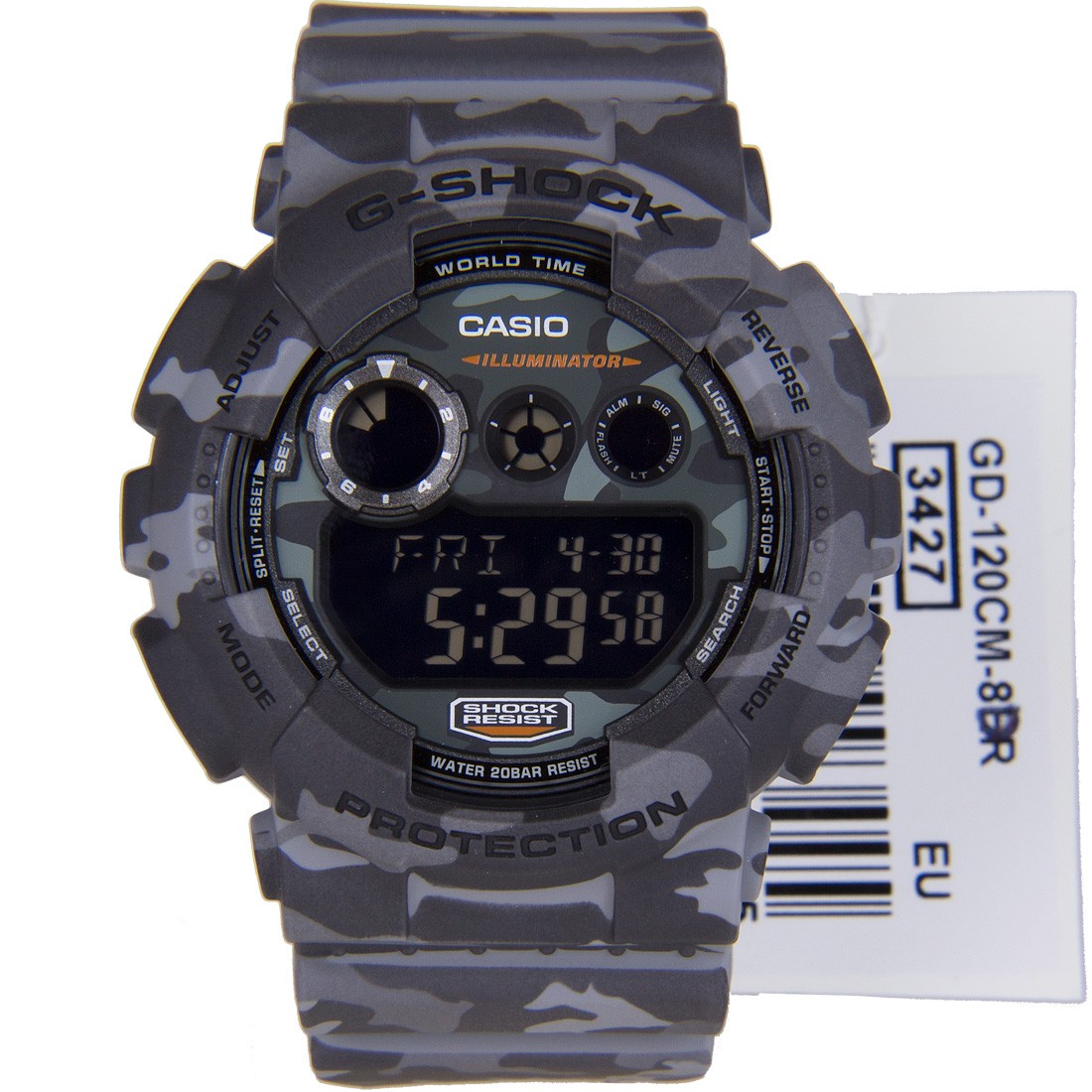Casio G-Shock ชาย GD-120CM-8DR