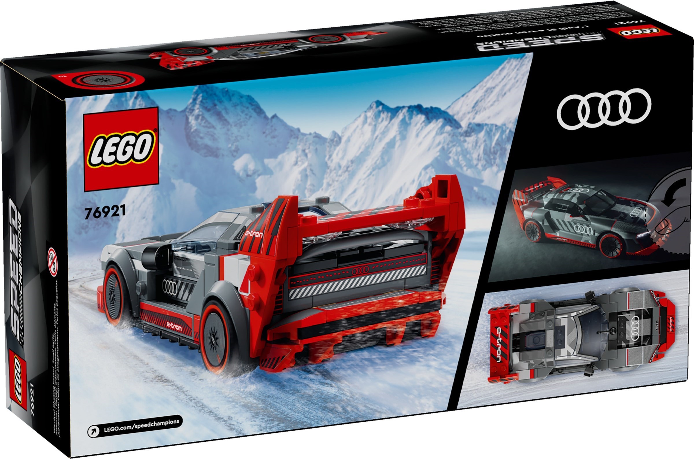 LEGO Speed Champion เลโก้ 76921 Audi S1 e-tron quattro