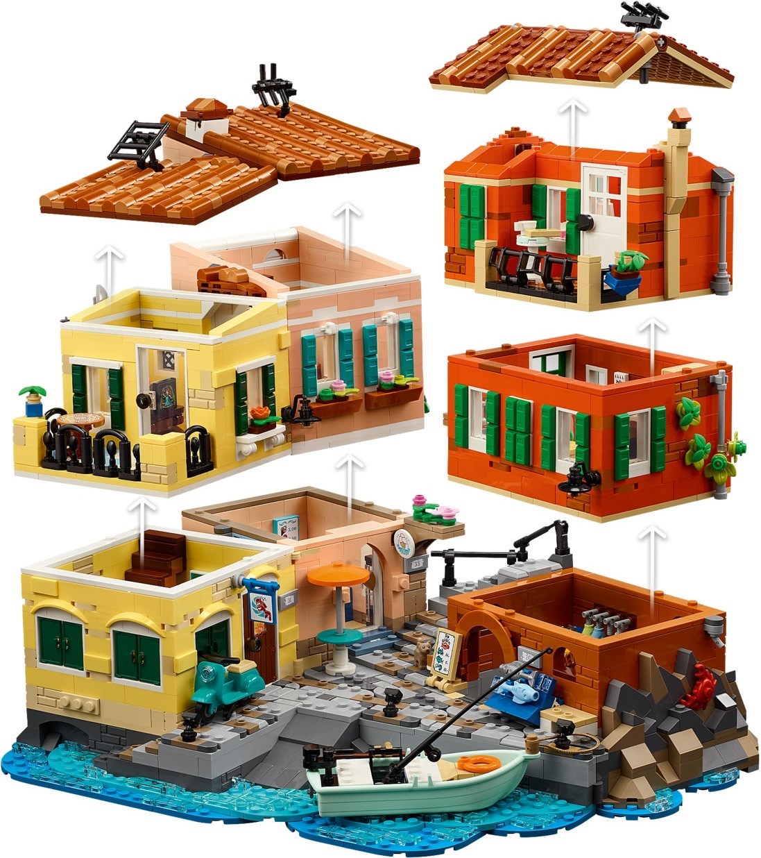 LEGO Ideas เลโก้ 21359 Italian Riviera