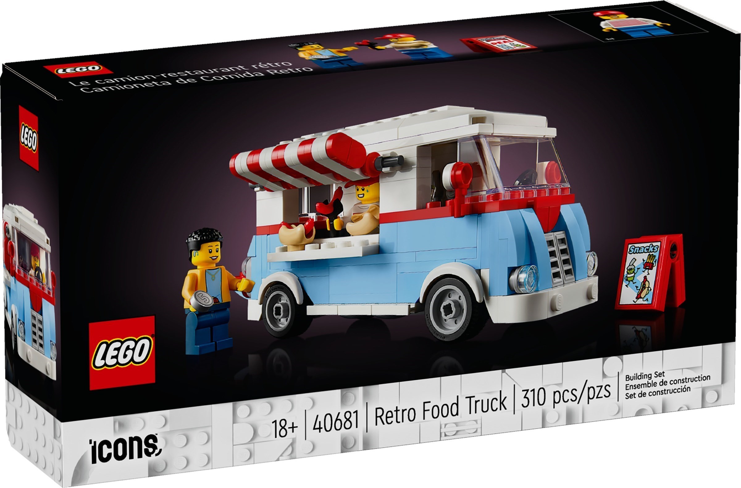 LEGO เลโก้ 40681 Retro Food Truck