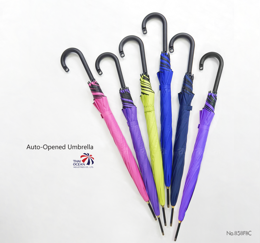 Leo ร่มยาวออโต้เปิดแค่กดปุ่ม ผ้า black uv กันรังสียูวี 99% ขนาด 24นิ้ว