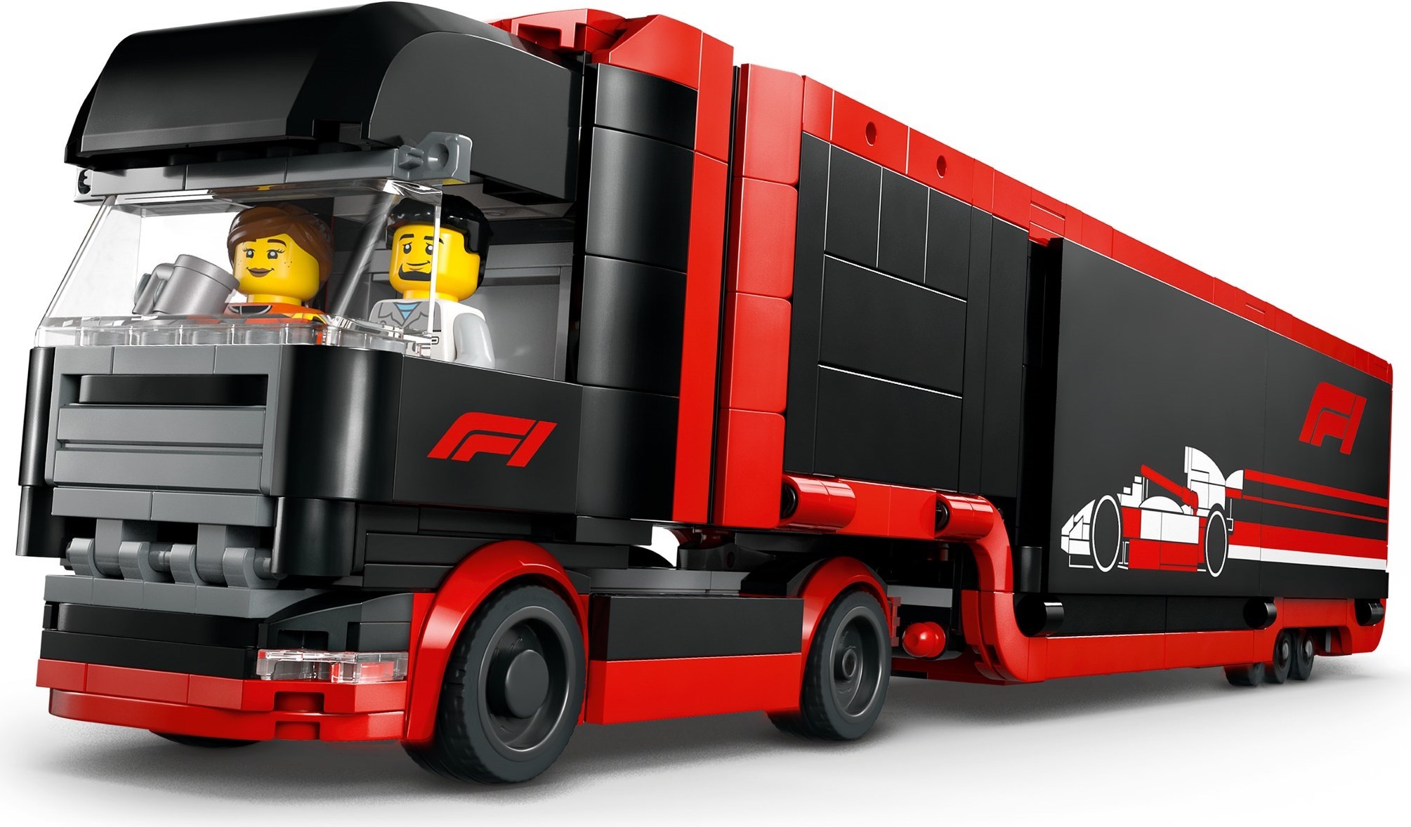 LEGO City เลโก้ 60445 F1 Truck with RB20 & AMR24 F1 Cars
