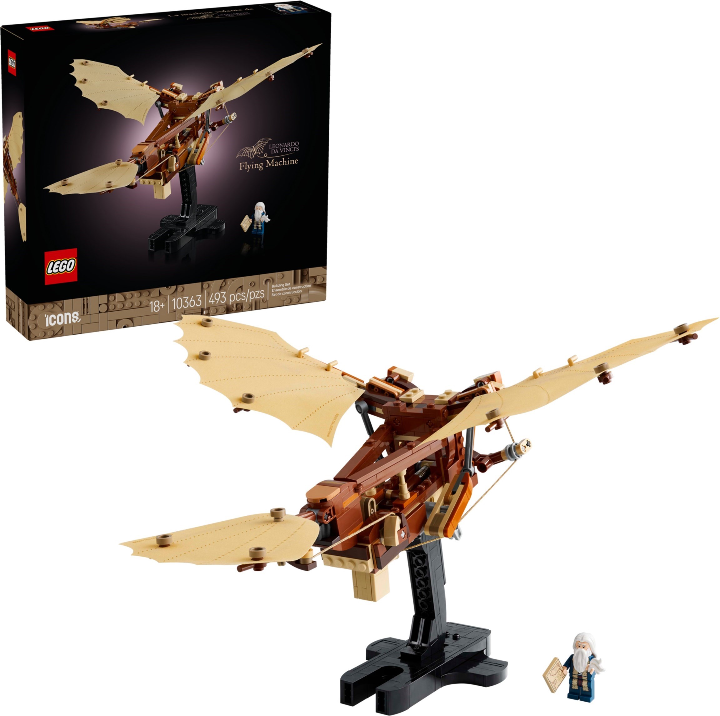 LEGO เลโก้ 10363 Leonardo da Vinci's Flying Machine