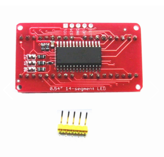 4-digit 7-segment LED-display Met I2C-interface – Compacte Module Voor DIY-projecten, Werkt Op 5V Of 3,3V