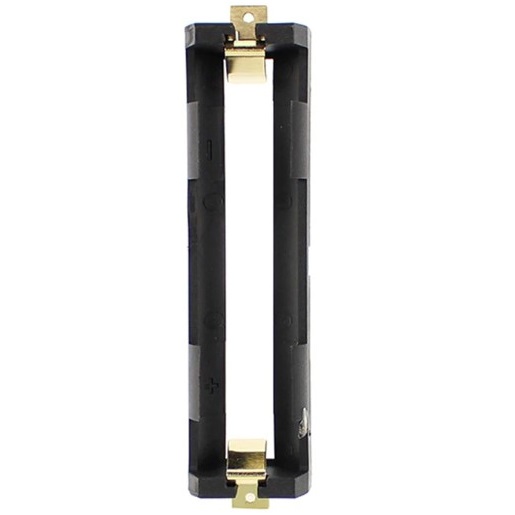 รางถ่าน 18650 แบบ 1 ก้อน 3.7V 18650 Battery Holder SMD Battery Box 1 slot Power Bank Storage Case Bronze Pins SMT