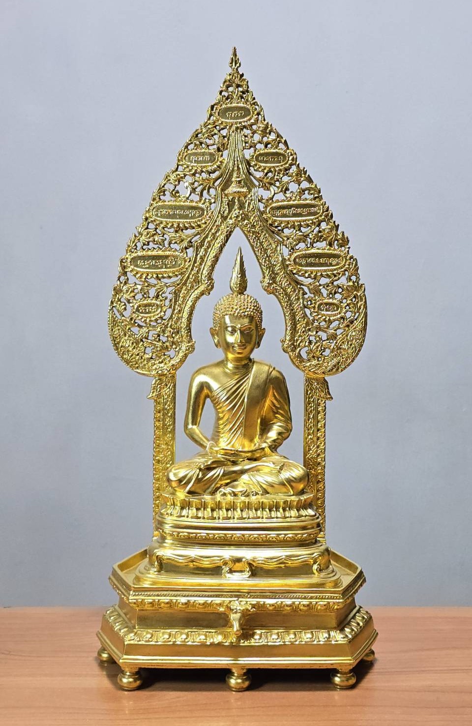 พระบูชา นิรันตราย ปิดทองแท้ ปี 2539 หมายเลข30