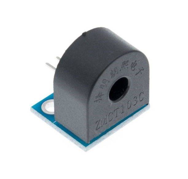 เซนเซอร์วัดกระแสไฟ AC ZMCT103C 5A Range ratio 1000 Single Phase AC Micro Current Transformer Sensor Module Board for Arduino 5A Max 3000V Measure Epoxy Resin
