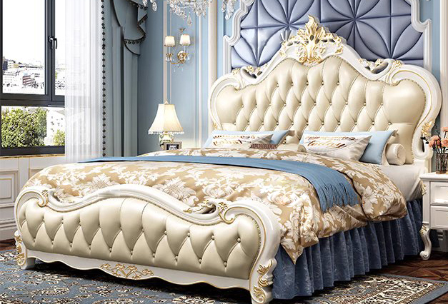 เตียงเจ้าหญิง เตียงหลุยส์ เตียงนอนหลุยส์ รุ่น Wendy