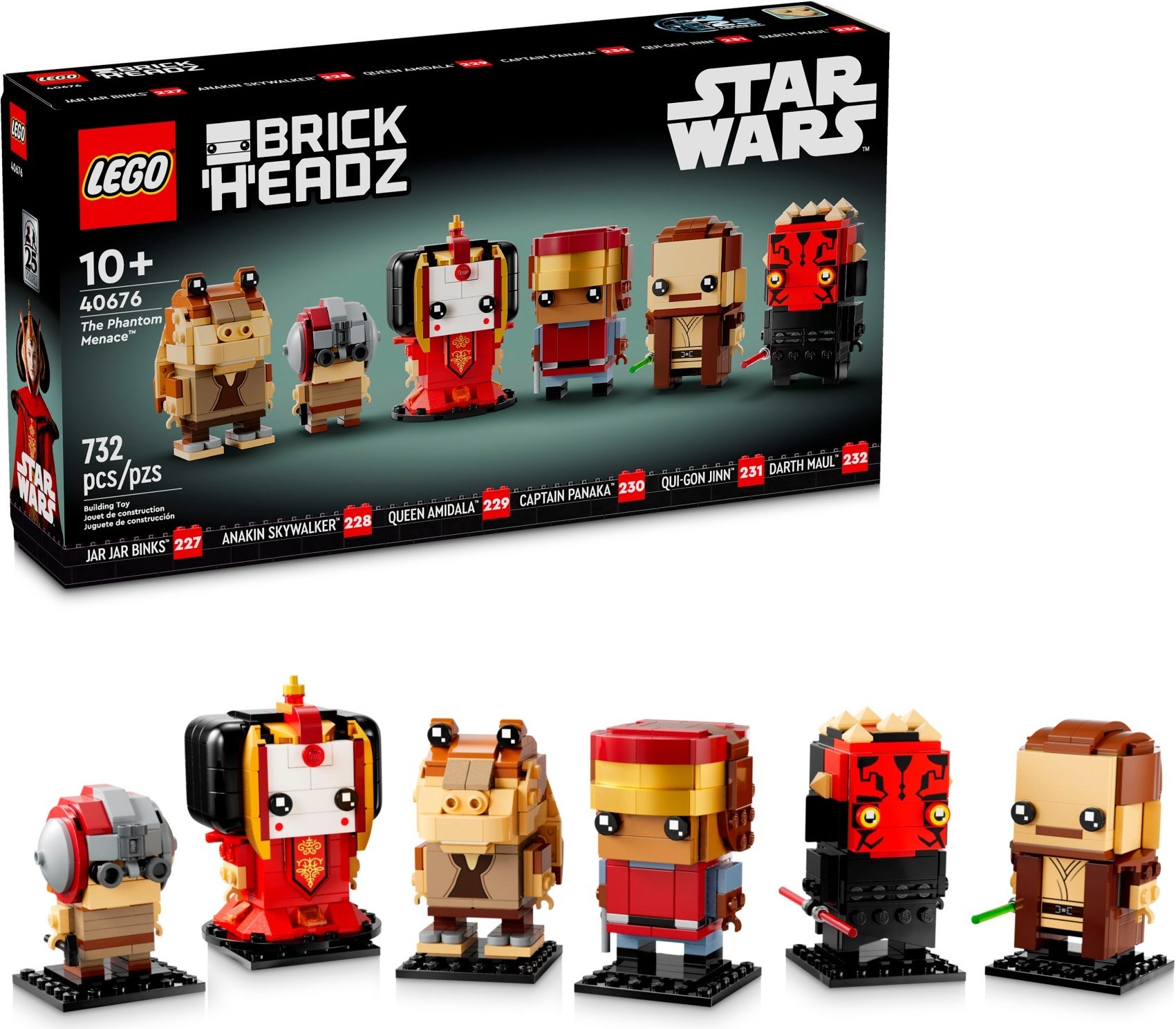 LEGO เลโก้ Star Wars Brickheadz 40676 The Phantom Menace