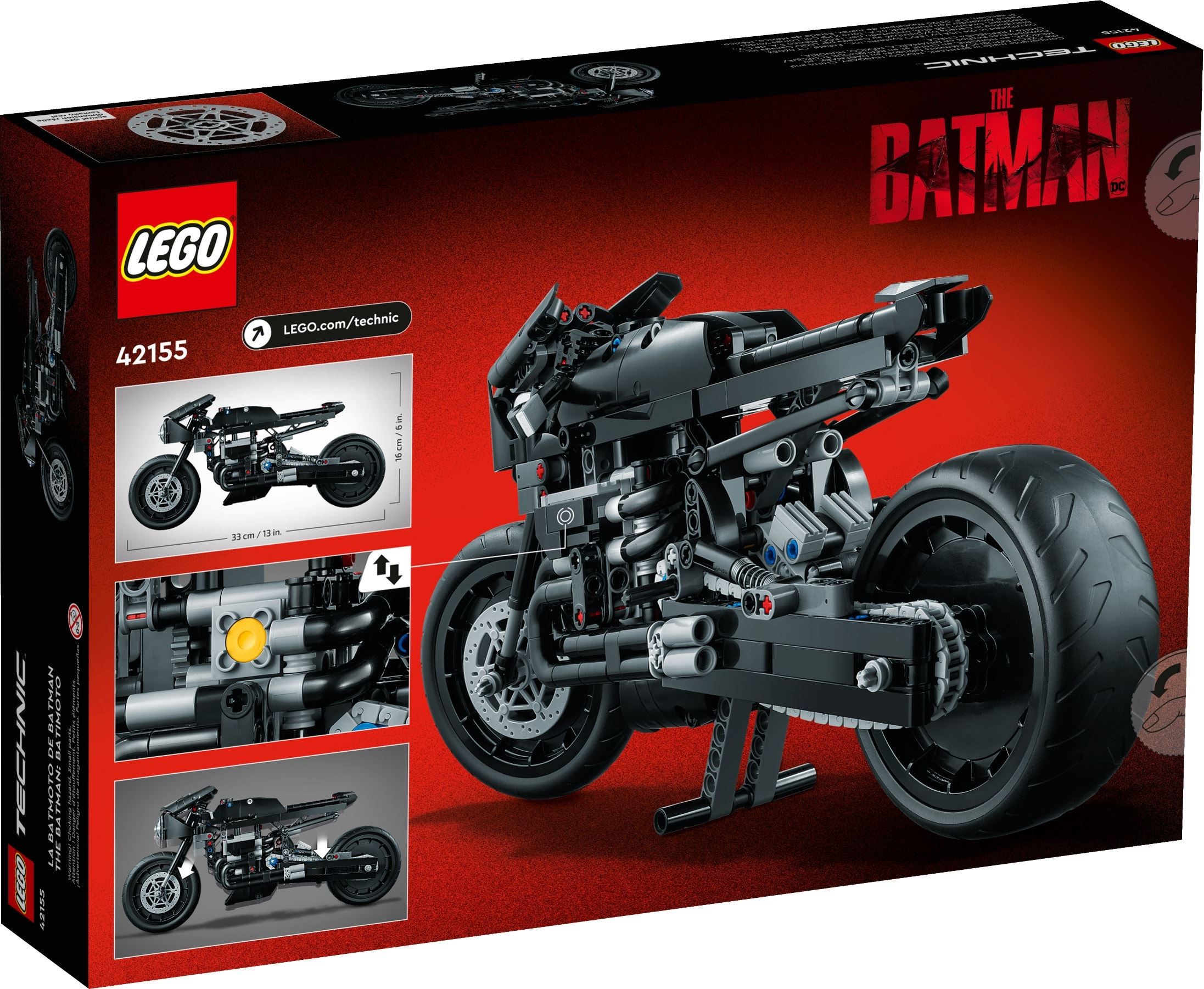 LEGO Technic เลโก้ 42155 The Batman - Batcycle 1