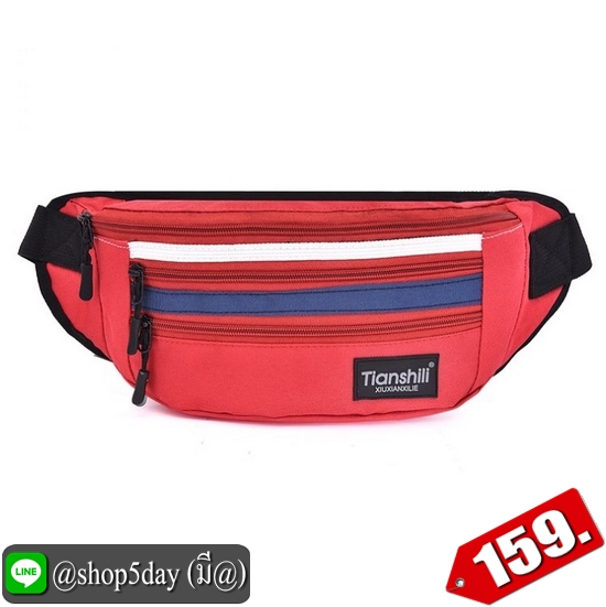 ✔️งานป้าย กระเป๋าคาดอก-เอว New Tianshill