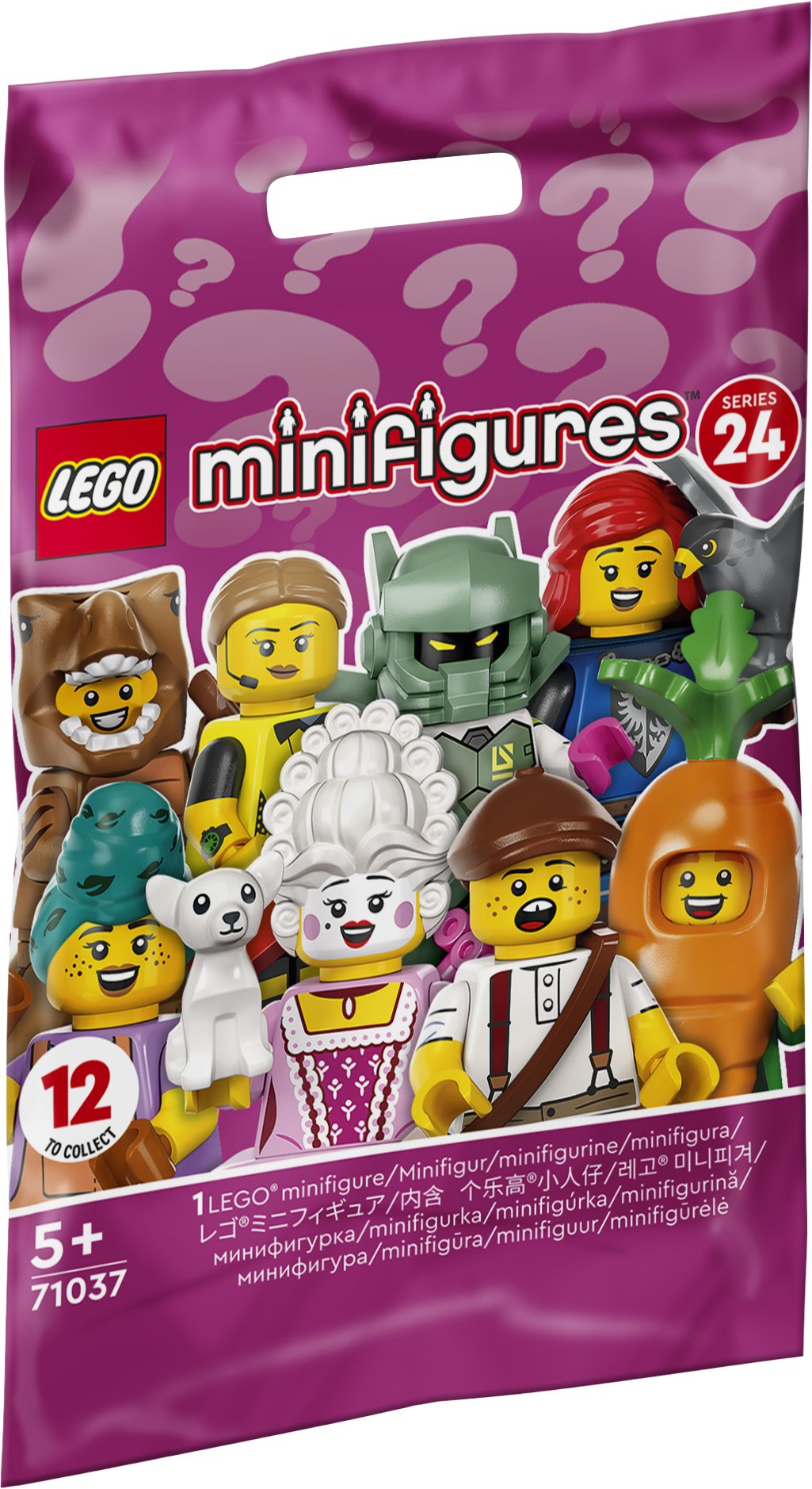 LEGO เลโก้ 71037 Collectible Minifigure Series 24 [ครบชุด 12 ตัวละคร]