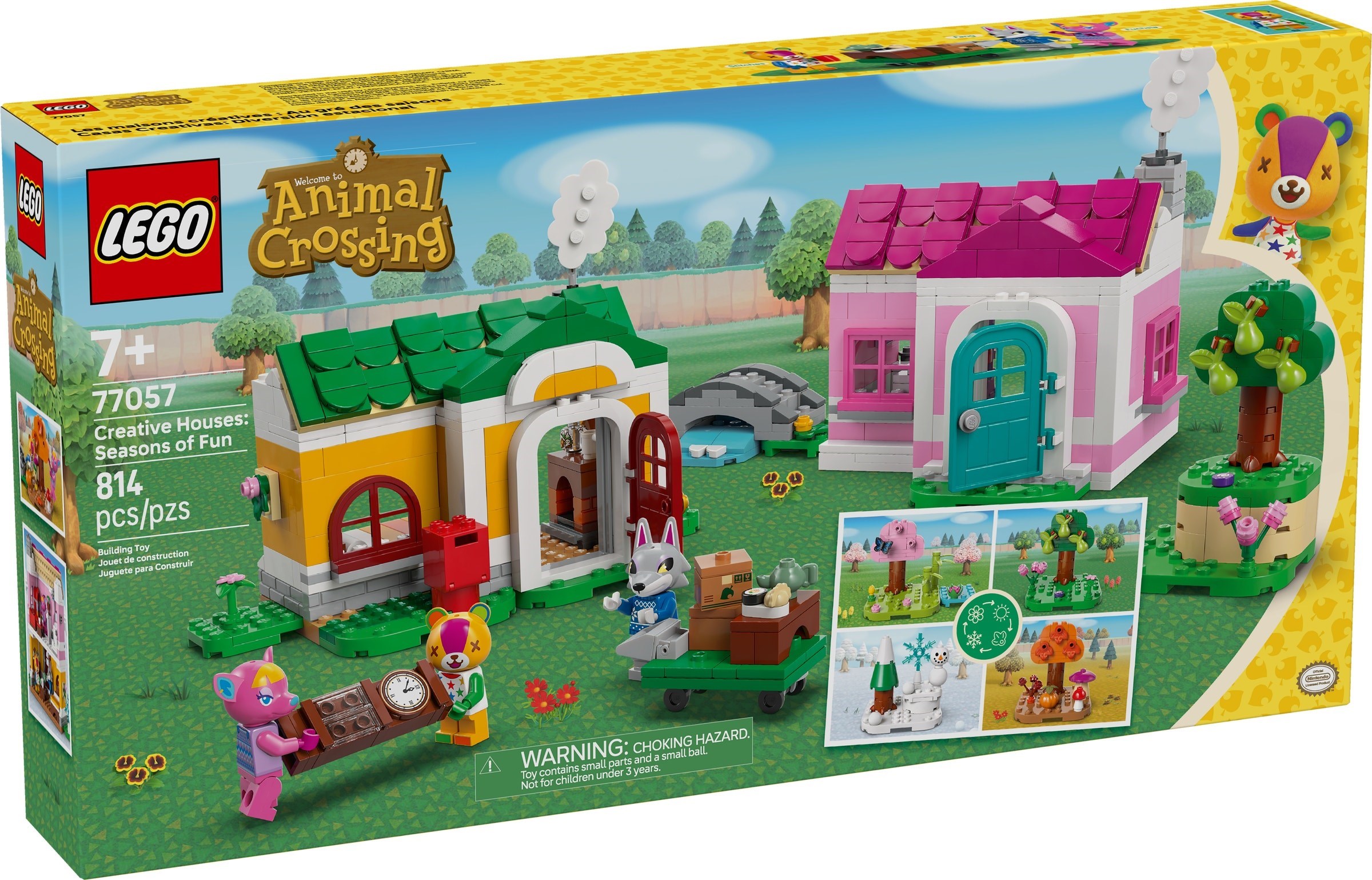 LEGO Animal Crossing เลโก้ 77057 Creative Houses: Seasons of Fun