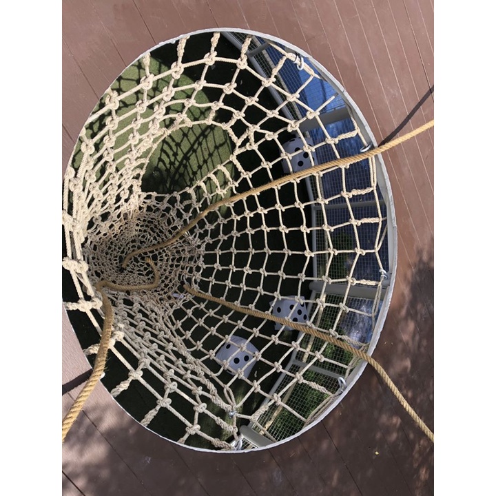 ตาข่ายปีนป่ายสำหรับเด็กเล็ก-เด็กโต ตาข่ายปีนป่ายเชือกใยยักษ์ 16 มิล ตา 15 CM.ตาข่ายติดตั้งง่าย ตาข่ายฐานลูกเสือ เข้าค่าย