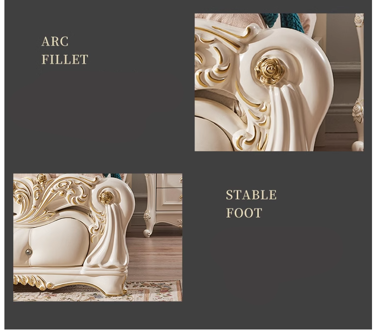 เตียงเจ้าหญิง เตียงหลุยส์ เตียงนอนหลุยส์ รุ่น Francy