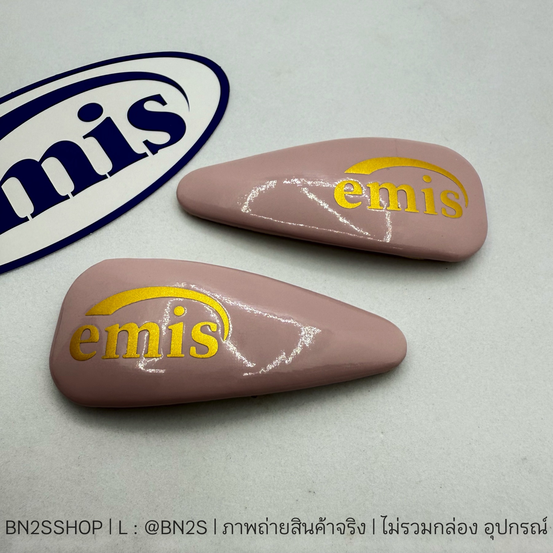 สีแดง | EMIS กิ๊บติดผม Ribbon New Logo