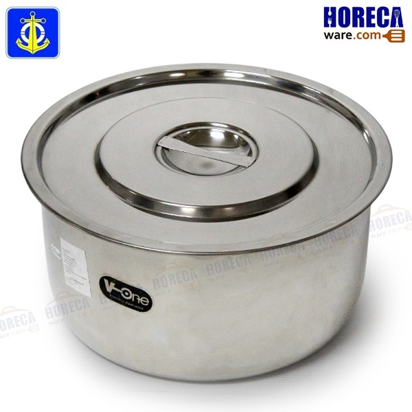 Stainless steel pot 32 cm. Anchor-set
