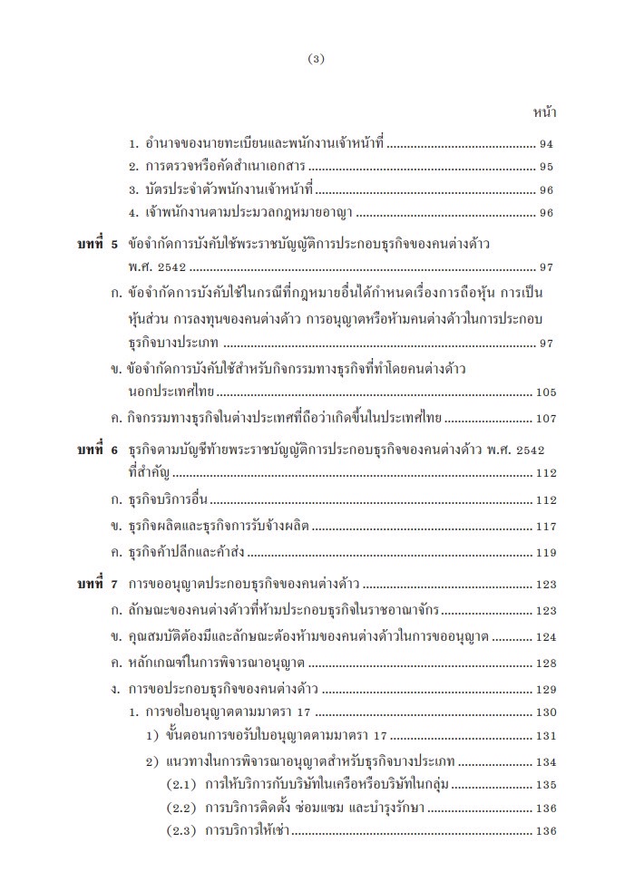 (ห่อปก)กฎหมายการประกอบธุรกิจของ คนต่างด้าว / โดย : โยธิน อินทรประสงค์ / ปีที่พิมพ์ : มีนาคม 2568 (ครั้งที่ 4)