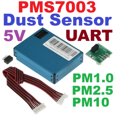 PM2.5 เซ็นเซอร์ตรวจจับฝุ่นละออง วัดคุณภาพอากาศ PMS7003 G7 Sensor Module Air Particle Dust laser Sensor