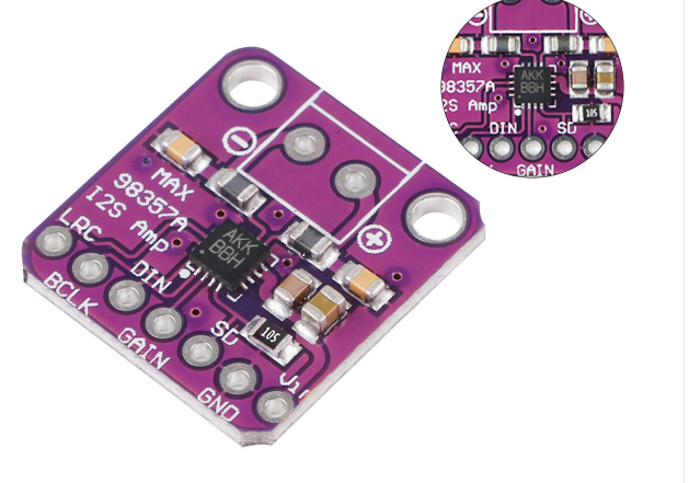 Max98357 I2S 3W Class D Amplifier Breakout Interface Dac Decoder Module Filterless Audio Board For Raspberry Pi Esp32