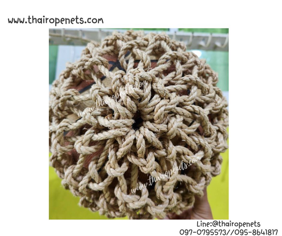 รับถักงานเชือก งานตกแต่ง งานโคมไฟ งานม่าน ทางร้านรับทำตามแบบและขนาดที่ต้องการ