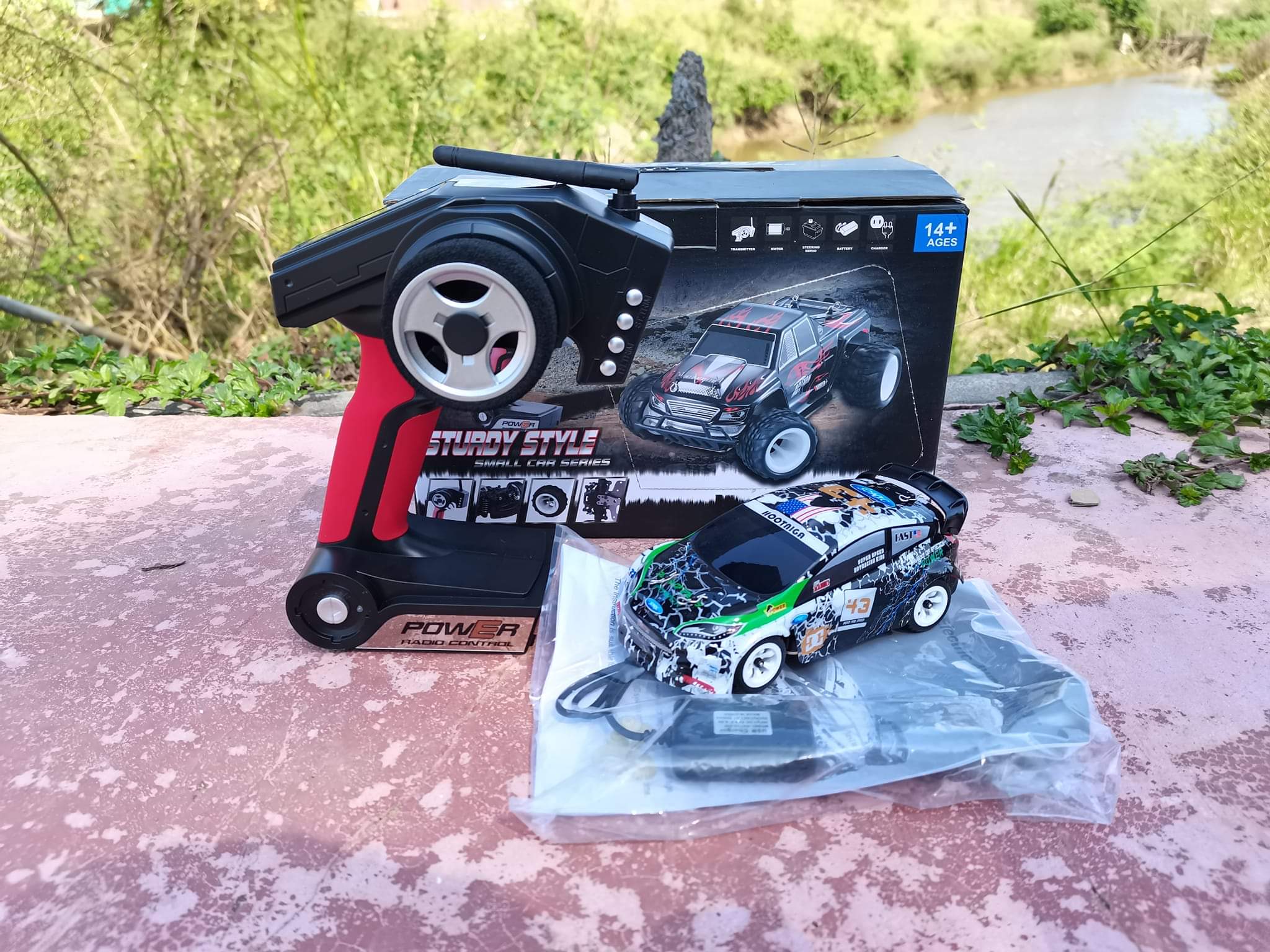 รถบังคับวิทยุ WLtoys K989 RC 1/28 ความเร็ว 30 KMH วิทยุ 2.4 GHZ.SERVO 4WD แลนด์ลี่