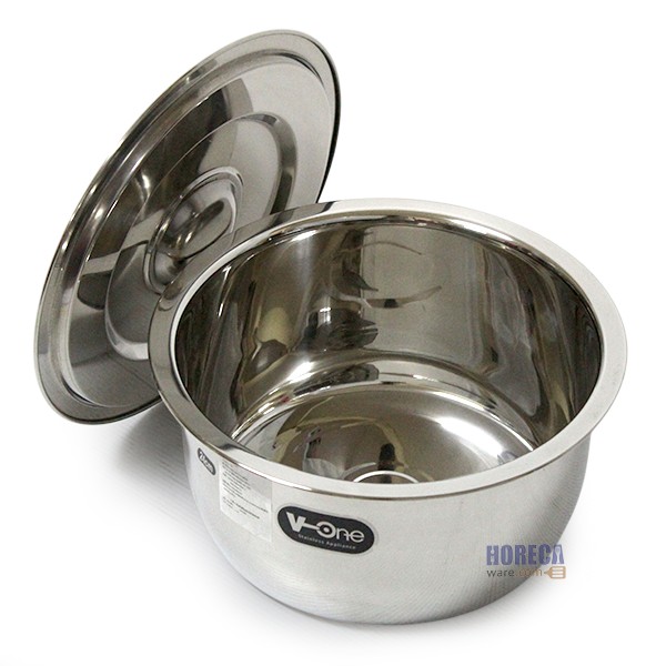 หม้อแขกสแตนเลส 24 ซม. สมอ-set