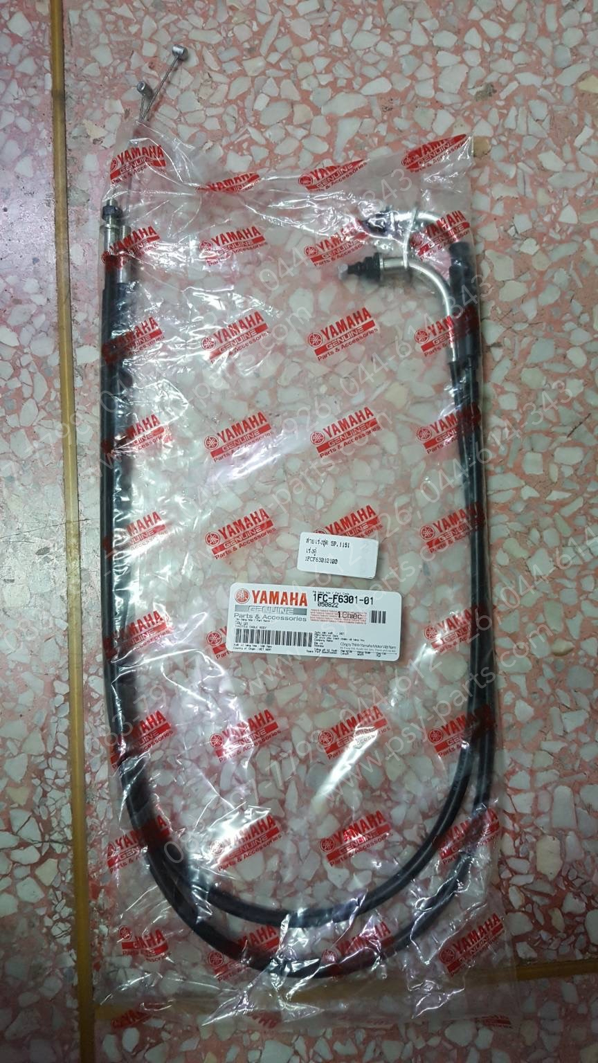 สายเร่งชุด SPARK 115-I แท้ๆ 1FC-F6301-01 (สายเร่งคู่)
