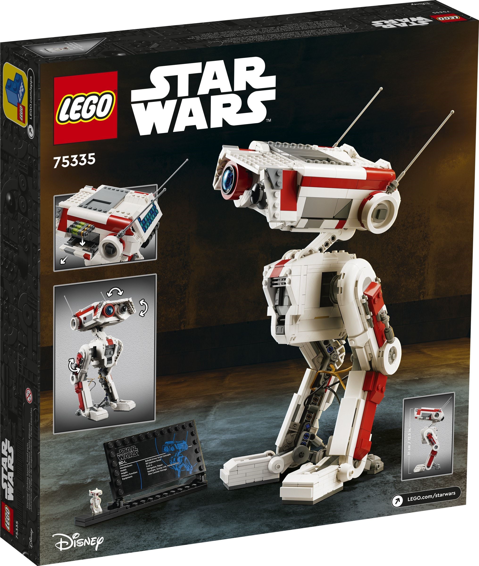 LEGO Star Wars เลโก้ 75335 BD-1