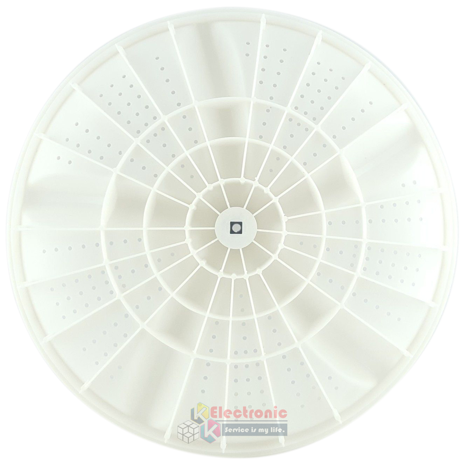 ใบพัดซักเครื่องซักเอเจ/AJ รุ่น TWM-120DK/A ขนาด 36 เซนติเมตร รูแกนเหลี่ยม สามารถใช้กับเครื่องซักผ้าทั่วไป