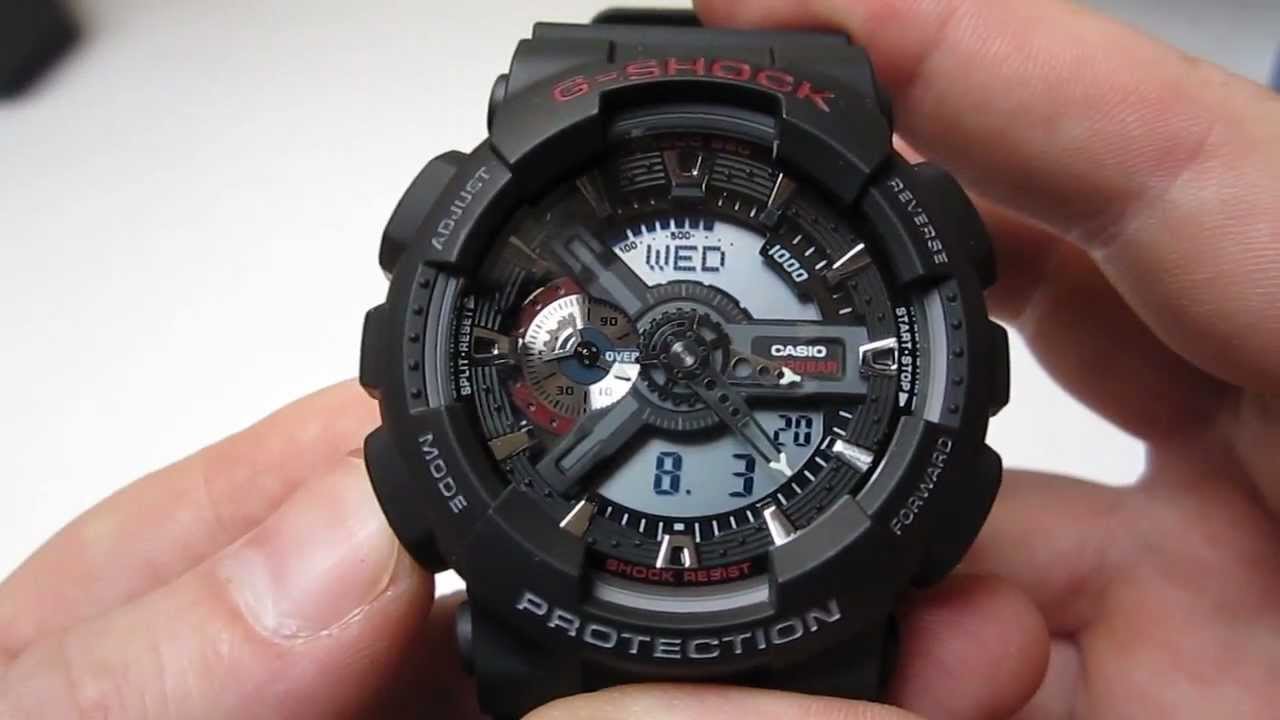 Casio G-Shock ชาย GA-110-1ADR